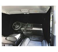 BREMER SITZBEZÜGE Pare-Soleil Avant pour Camping - Compatible avec Mercedes Vito W638 à partir de 1996-2003 - Noir