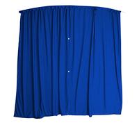 BREMER SITZBEZÜGE Rideau de Cabine de conducteur - Protection Solaire - Compatible avec Citroën Berlingo 3 - Bleu - Accessoires de Camping