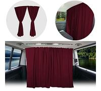 BREMER SITZBEZÜGE Rideau de séparation pour Cabine de conducteur - Protection Solaire - Compatible avec Mercedes Sprinter W907/W910 à partir de 2018 - Bordeaux - Accessoires de Camping