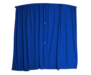 BREMER SITZBEZÜGE Séparation de Cabine de Conduite Protection Solaire Rideau de Cabine Compatible avec Renault Kangoo 2 à partir de 2008 Bleu Accessoires pour Camping-Car