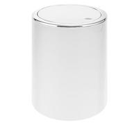 bremermann Bad-Serie Savona Poubelle de salle de bain, en plastique, avec couvercle basculant, 5,5 l