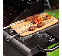 bremermann Brochettes pour barbecue, set de 20, sac de rangement inclus / acier inoxydable, 39 cm