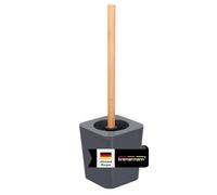 bremermann Brosse WC Calvi en Bambou et Plastique - Brosse WC (Gris)