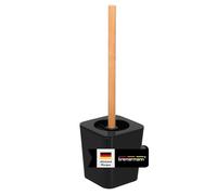 bremermann Brosse WC Calvi en Bambou et Plastique - Brosse WC (Noir)