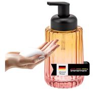 bremermann distributeur de savon, distributeur de savon mousse, distributeur pour savon, rouge/orange