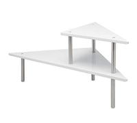 bremermann Étagère de Cuisine d’Angle, étagère de Cuisine, étagère à épices (Blanc)