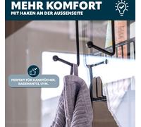 bremermann Étagère de douche, panier de douche, étagère de baignoire à suspendre, 3 paniers