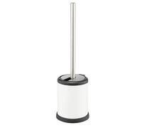 bremermann Garniture WC avec Couvercle Automatique, Acier Inoxydable & Plastique (Blanc)