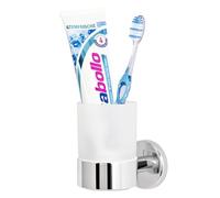 bremermann gobelet pour brosse à dents - gamme pour salle de bains LUCENTE en inox chromé