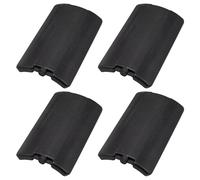 bremermann Lot de 4 blocs réfrigérants de rechange pour réfrigérateur en acier inoxydable 55342, noir