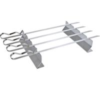 bremermann Lot de 4 piques à griller avec 2 supports, support de piques à griller