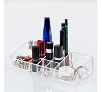 bremermann Organisateur pour cosmétiques, support pour maquillage avec 2 maxi et 9 petits compartiments