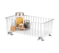 bremermann Panier Coulissant pour armoires Hautes de 50 cm de Large, élément d'armoire Extensible pour armoires Hautes, étagères et Garde-Manger, étagère à épices télescopique, chromé