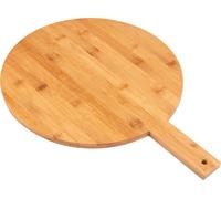 bremermann Planche à servir en bambou | ronde Ø 30 x 45 x 1,5 cm (l/L/H)