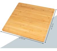 bremermann Plaque de recouvrement pour cuisinière en bambou env. 52 x 4 x 50 cm (L/H/P)