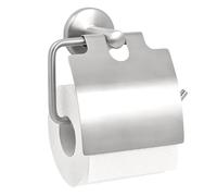 bremermann® Porte-Papier Toilette à Couvercle, Mat - Gamme pour Salle de Bains Piazza