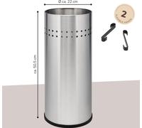 bremermann Porte-parapluie, inox