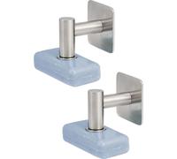 bremermann Porte-savon avec aimant - savon librement suspendu, fixation par adhésif uniquement, inox brillant