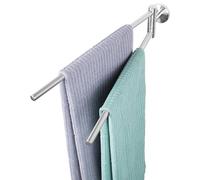 bremermann Porte-Serviette - Gamme pour Salle de Bains Piazza en INOX Mat, pivotant (INOX)