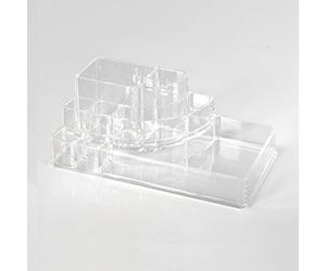 bremermann Rangement pour Maquillage de différentes Formes (7 Compartiments, Formes de Compartiments différentes)