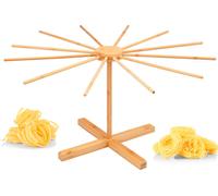 bremermann Séchoir à pâtes en bambou - Présentoir à pâtes pour pâtes faites maison, pliable // Séchoir à pâtes