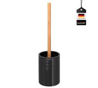 bremermann Segno Brosse WC en Bambou et Plastique (Noir)