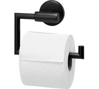 bremermann Série salle de bain PIAZZA BLACK - distributeur de papier toilette en acier inoxydable noir mat