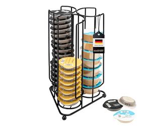 bremermann Support compatible avec capsules de Tassimo, distributeur de capsules de café pour 51 capsules, noir