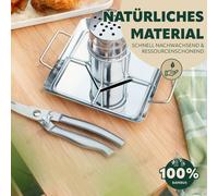 bremermann Table d'appoint, pliable / bambou / env. 40 x 50 x 31 cm (L/H/P)