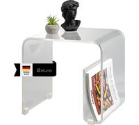 bremermann Tabouret de bain, tabouret de douche en acrylique noir, env. 33 x 27,5 x 48 cm (l/p/h), avec poignée encastrée, forme ergonomique, charge maximale 130 kg