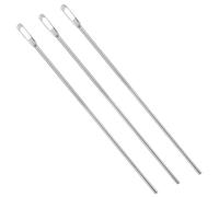 Bremorou Lot de 3 aiguilles à tracer, enfile-cordon, outil de rechange pour cordon de serrage, aide à l'enfilage domestique, pour le bricolage, le bricolage, la corde, le tirer, outil de filetage