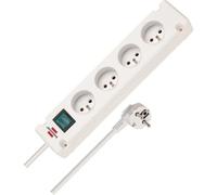 Bremounta Multiprise 4 prises blanc 1,5m 1150651124