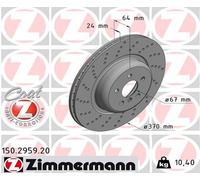 Bremsscheibe Belüftet Hinten Gauche Compatible Pour BMW 5er G31 G30 F90
