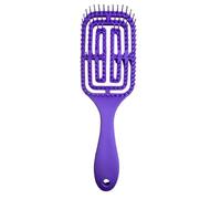 Brencco Brosse Cheveux Bouclés, Brosse a Cheveux Demelante Magique Anti-Casse & Anti-Statique, pour Boucles, Lisses, Épais ou Fins, Hommes, Femmes, Enfants