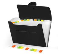 Brencco Trieur 12 Compartiments A4, Range Document, Trieur Document, Rangement Papier Administratif, Rangement Documents, Convient à la Maison, à l'École et au Bureau