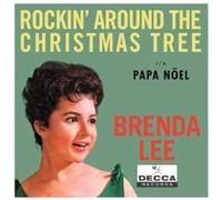 Brenda Lee – Rockin' Around the Christmas Tree – Vinyle 7'' vert transparent