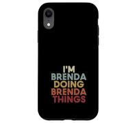 Brenda Name Brenda Personalized Name First Given Coque pour iPhone XR