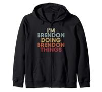 Brendon Name Brendon Personalized Name First Given Sweat à Capuche