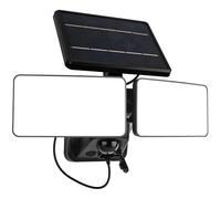 Brendz Projecteur LED Solaire avec Détecteur de Mouvement, 600 Lumens, IP44 Étanche, Durée d’Éclairage Réglable, Applique Murale Extérieure, Projecteur LED Skye avec Capteur