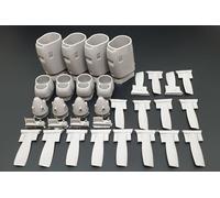 Brengun BRL48125 Jeu De Moteur C-130 E-H 1/48 (Kit Italeri) Neuf