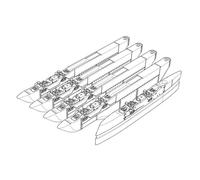 Brengun BRL48138 - 1/48 F/A-18 A/B/C/D HORNET PYLONES - Accessoires - Neuf
