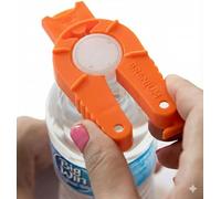 Brenium Lot de 2 décapsuleurs et ouvre-boîtes multifonctionnels en plastique, avec languette, pour les mains faibles, les personnes âgées, la polyarthrite rhumatoïde, pince à bouteille, retrait de