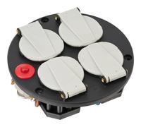 Brennenstuhl 1081080 Noir, Rouge, Blanc