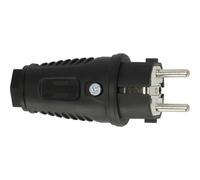 Brennenstuhl 1082040020 Fiche électrique mâle avec terre noir IP54
