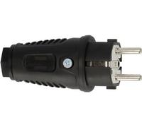 Brennenstuhl 1082040020 Fiche électrique mâle avec terre noir IP54