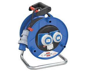 Brennenstuhl 1132826 Enrouleur 25 m série gARANT St fiche CEE 2 Prises CEE IP67