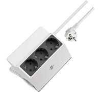 Brennenstuhl Multiprise 1150070 – Blanc/Anthracite – Câble 3 m