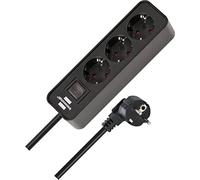 Brennenstuhl 1153230000 multiprise 1,5 m 3 sortie(s) CA Intérieure