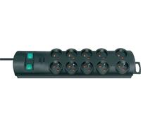 Brennenstuhl 1153304120 Limiteur de tension noir 10 prises AC 2 m