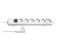 Brennenstuhl 1153320100 - Base Mœltiple Comfort-Line Plus Blanc Avec Fiche Pla